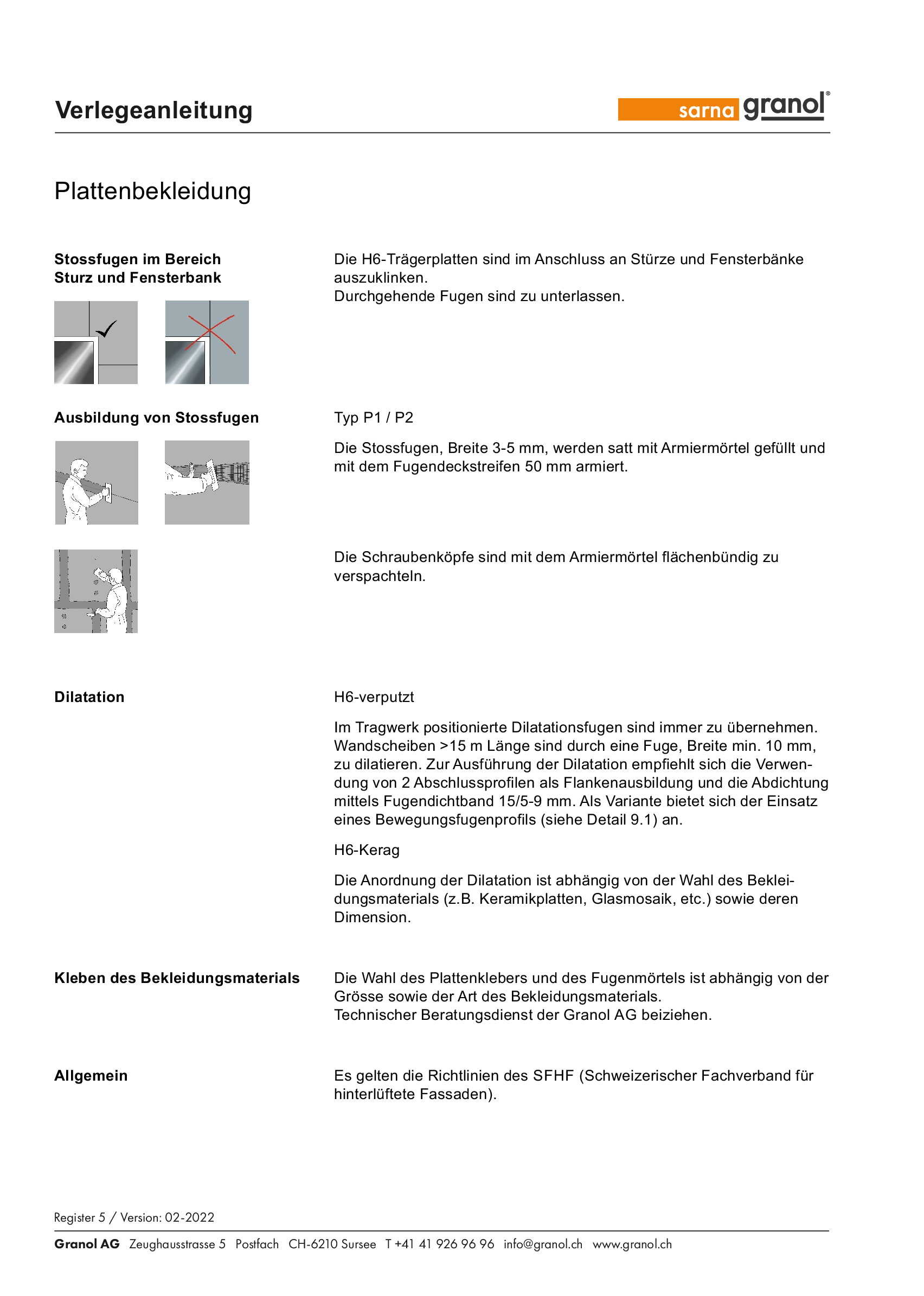 Verlegeanleitung 